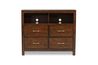 Kensington Media Chest in Brown, Image 2