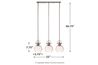 Johano Pendant Light in Gray, Image 3