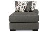 Oracle 1 Arm Chaise in Titanium, Right Facing, Image 2