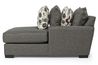 Oracle 1 Arm Chaise in Titanium, Right Facing, Image 3