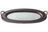 Milena Tray in Antique Gold Finish, Image 1