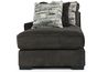 Oracle 1 Arm Chaise in Sterling, Left Facing, Down, Image 2