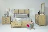 Pine Hill Panel Bed w/ Storage in Oat, Queen, Image 3