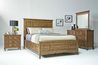 Bay Creek Panel Bed w/ Storage, Dresser, Mirror & Nightstand in Nutmeg, Queen, Image 1