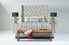 Westerly Upholstered Bed in Gray, Queen, Image 4
