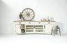 Americana Media Console in White, 92 Inch, Image 5