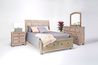 Alegra Sleigh Bed w/ Storage in Gray, Queen, Image 7