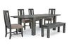 Meadow Side Chair in Gray, Upholstered, Image 4