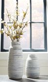 Donaver Vases in Gray & White, Set of 2, Image 2
