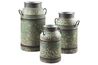 Elke Antique Cans, Set of 3, Image 1