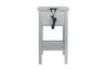 Marnville USB Accent Table in Silver, Image 2