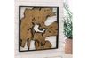 Fabiana Wall Art in Gold, Image 2