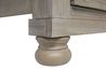 Alegra Sleigh Bed w/ Storage in Gray, Queen, Image 4