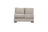 Bermuda Armless Loveseat in Smoke, Down, Image 1