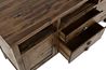 Artisans Media Console in Oak, 60 Inch, Image 4