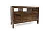 Artisans Media Console in Oak, 50 Inch, Image 3
