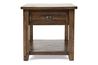 Artisans End Table in Oak, Image 2