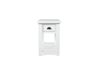 Artisans Chairside Table in White, Image 2