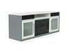 Ashford Bluetooth Console w/ Fireplace Insert in White, 70 Inch, Image 2
