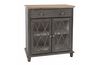 Aurora 2 Door Accent Chest in Gray, Image 1