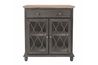 Aurora 2 Door Accent Chest in Gray, Image 3