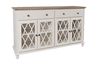 Aurora 4 Door Accent Chest in White, Image 1