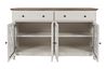 Aurora 4 Door Accent Chest in White, Image 6