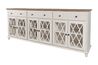 Aurora 6 Door Accent Chest in White, Image 2