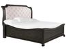 Bellamy Sleigh Bed in Charcoal, California King, Image 1
