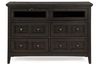 Bay Creek Media Chest in Graphite, Image 2