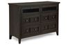 Bay Creek Media Chest in Graphite, Image 1