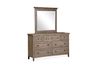 Bay Creek Dresser in Light Gray, Image 1