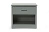 Basic Nightstand in Gray, Image 2