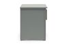 Basic Nightstand in Gray, Image 3