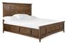 Bay Creek Panel Bed in Nutmeg, Eastern King, Image 1