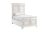 Calloway Panel Bed in White, Twin, Image 1