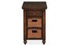 Cottage Lane Chairside Table in Brown, Image 2