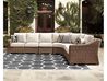 Beachcroft 4 Piece Patio Secti, Styled