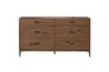 Adler Panel Bed & Dresser & Mi, Front