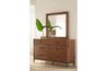 Adler Panel Bed & Dresser & Mi, Styled