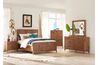 Adler Panel Bed, Styled