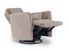 Alpaca Swivel Gliding Recliner, Open