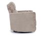 Alpaca Swivel Gliding Recliner, Side