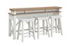 Americana Bar Height Sofa Bar , Back
