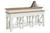 Americana Bar Height Sofa Bar , Front