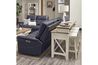 Americana Bar Height Sofa Bar , Styled