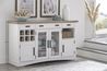 Americana buffet in white styled