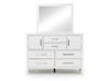 Andover Panel Bed & Dresser & , Front