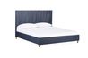 Argento Panel Bed & Dresser & , AngledAngle