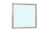 Argento Panel Bed & Dresser & , AngledAngle